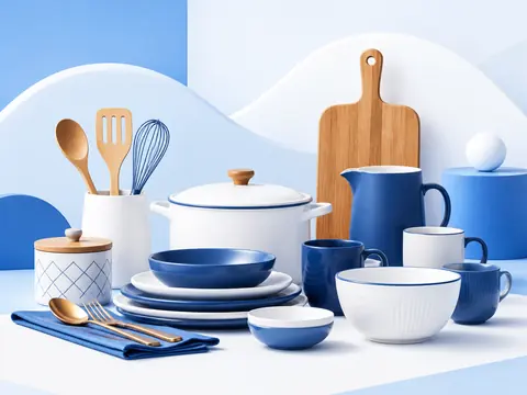 Иллюстрация категории «Посуда и товары для кухни»